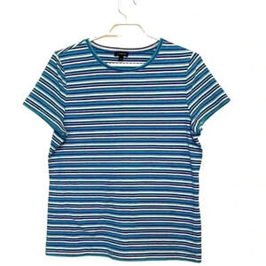 Talbots short sleeve, stretchy T-shirt. Size large.